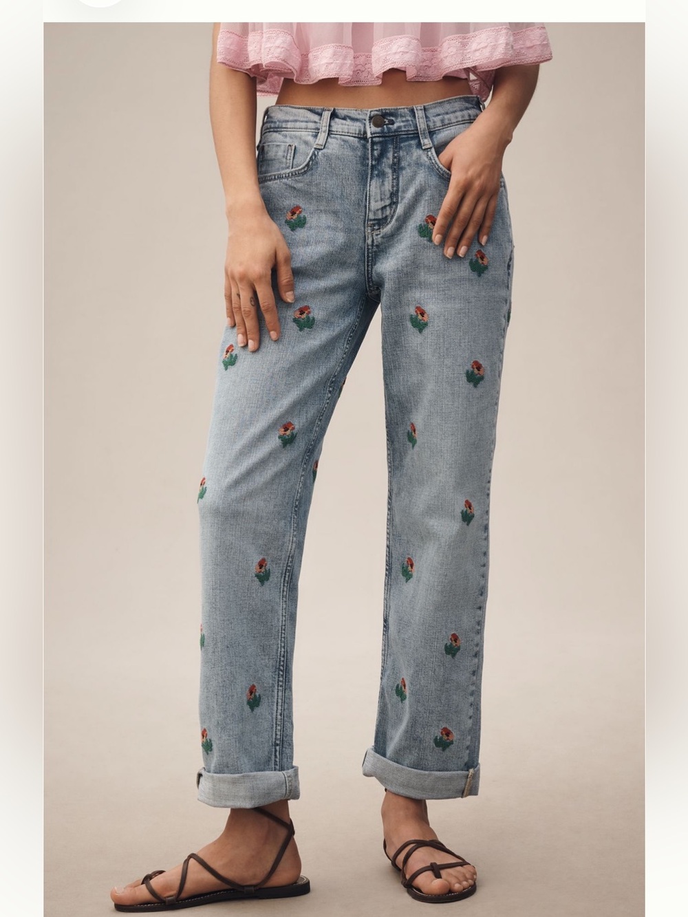 Pilcro Baggy Slim Boyfriend High-Rise
Relaxed Jeans size 28 Anthropologie - Picture 2 of 12